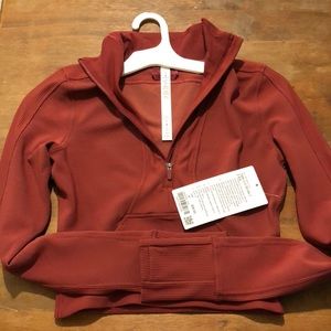 ****SOLD*****NWT Take it in Stride 1/2 zip CHIANTI